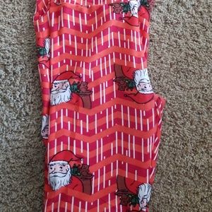 LulaRoe One Size Holiday Leggings